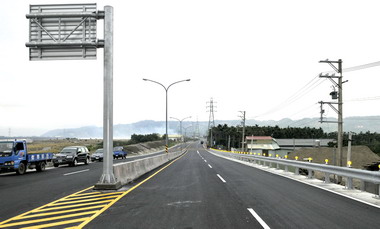 南橫公路三義至卓蘭連絡道第四標通車(圖)