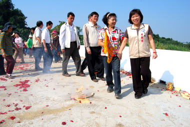 嘉市「行虎橋」完工通車典禮(圖)
