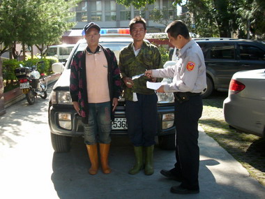 花蓮玉里鄉男子流落信義鄉.人民褓姆助返鄉(圖)