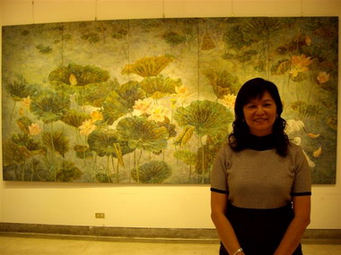 與膠彩邂逅－郭妙雲膠彩創作展(圖)