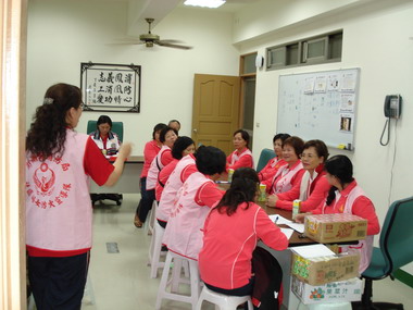 湖西「婦女防火宣導隊定期專業訓練」(圖)