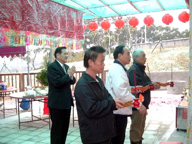 竹市福德宮慶祝遷移公一公園落成(圖)