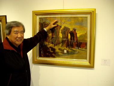 雕刻時光—侯伯顯油畫個展(圖)