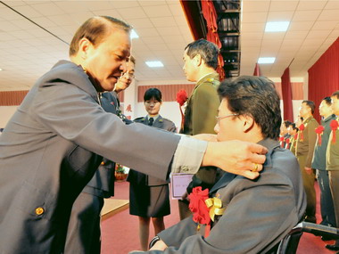 後備軍人晉任暨幹部表揚典禮(圖)