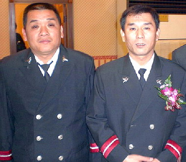 和美消防分隊辦新舊任分隊長交接(圖)