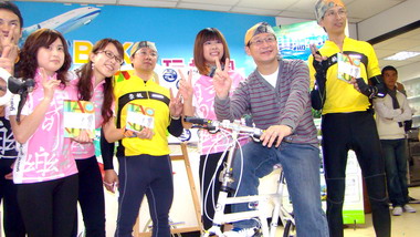 響應節能減碳縣府推經典13條單車路線(圖)