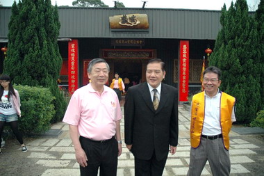 許明財出席慈玄心靈促進協會新春祈福法會(圖)