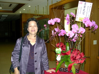 霧峰萬豐村長劉採圓多才多藝(圖)