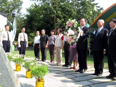 中縣二二八和平紀念日追思會(圖)