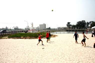 台南市府打造鹽神白沙灘公園(圖)