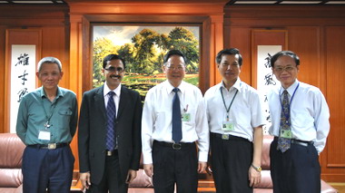 印度海關駐香港辦公室主管拜會高雄關稅局(圖)