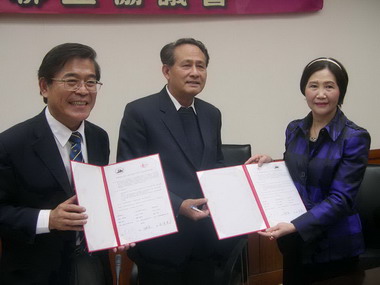 屏科大和上海元祖簽學術交流與合作協議(圖)