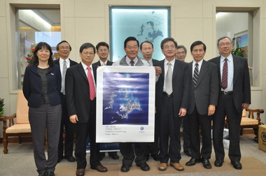 國家實驗研究院主任王永和拜會王乾發(圖)