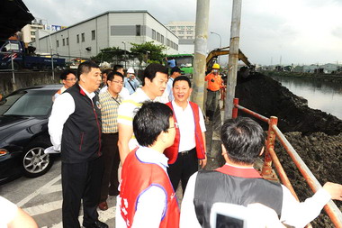 汛期將屆縣府加速防汛防颱整備(圖)