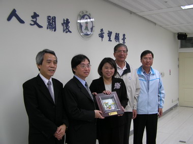 林欽榮副教授拜訪嘉義市(圖)