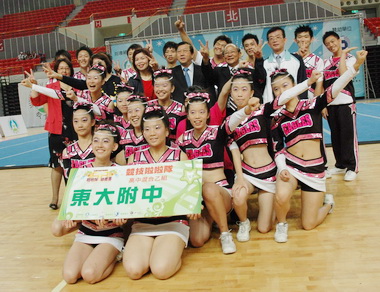 98學年度中等學校啦啦隊競技青春洋溢(圖)