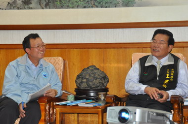 海洋國家公園管理處拜會王乾發(圖)