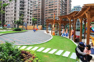 土城市延和社區公園落成啟用(圖)