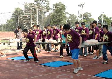 東海大學辦軍訓成長體驗營(圖)