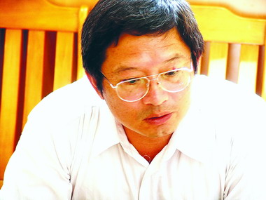 雲林水利會竹山工作站長莊順盛(圖)