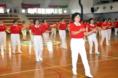 澎湖辦主委盃元極舞成果發表觀摩活動(圖)