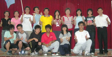 水里國中辦登玉山畢業活動(圖)