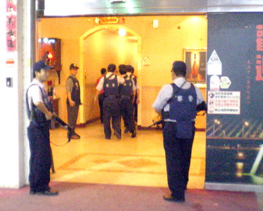 虎尾警分局威力掃蕩 淨化選前治安(圖)