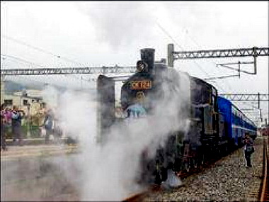 蒸汽火車復駛舊山線 造成空氣污染？(圖)