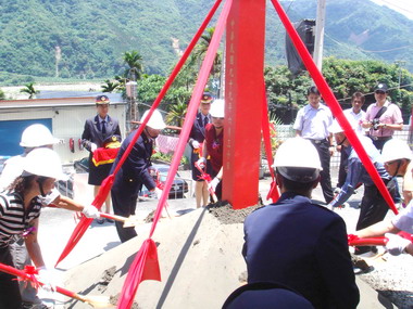 郡坑派出所興建辦公廳舍今動土(圖)