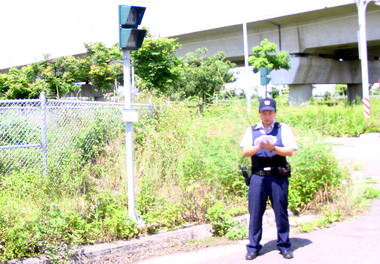 虎尾警執行高鐵特定區防竊防搶勤務(圖)