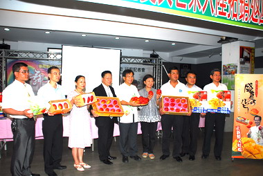 蘇煥智首次率隊赴陸拓銷愛文芒果成果豐碩(圖)