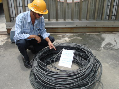 警民合作破獲電纜線竊案(圖)