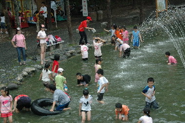 2010涼夏滑水節在南元(圖)