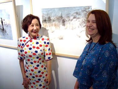 蘇若水水墨畫個展即日起展出(圖)