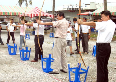 花蓮主席盃原住民傳統射箭比賽今登場(圖)