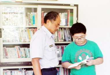 派出所設圖書室開放民眾閱讀(圖)