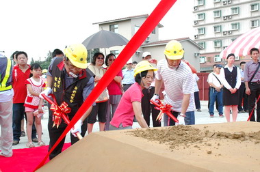 北湖口進廠線 車站工程舉行動土儀式(圖)
