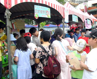 衛生署衛教宣導列車抵達北埔(圖)