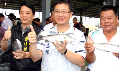 中壢漁市場開幕剪綵(圖)