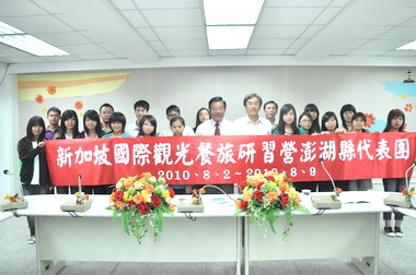 王乾發勉勵學子 拓展國際視野(圖)