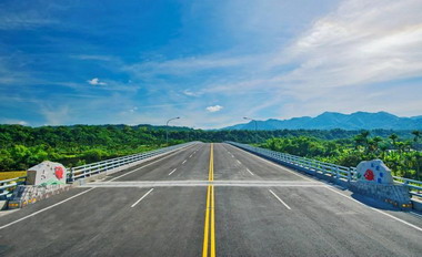 台18線五虎寮橋將在31日舉行通車典禮(圖)