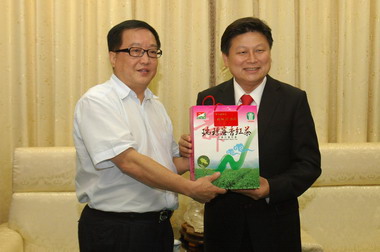 湖南紅十字會肖雅瑜拜訪花蓮縣府(圖)