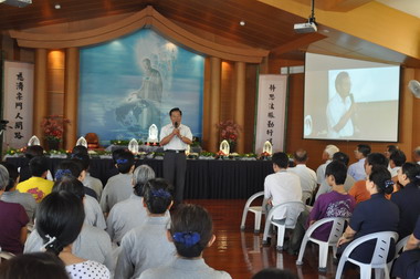 七月歡喜感恩吉祥月 慈濟祈福會(圖)