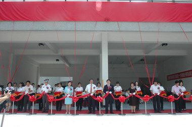 壽豐消防分隊廳舍新建工程落成揭牌典禮(圖)