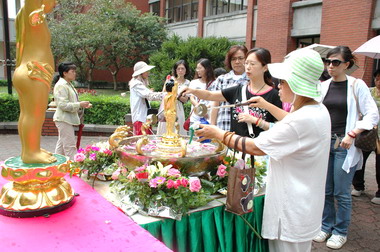 竹縣辦中元節盂蘭盆法會(圖)