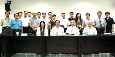 四川震災重建基金會拜訪南投縣府(圖)