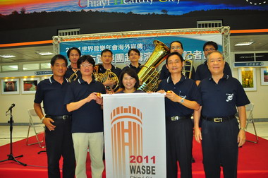 嘉義市管樂團赴韓演出(圖)