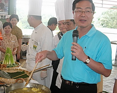 日月潭辦總統魚饗宴(圖)