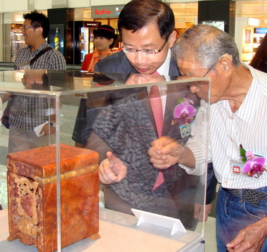 大溪木雕展展覽至10月底(圖)