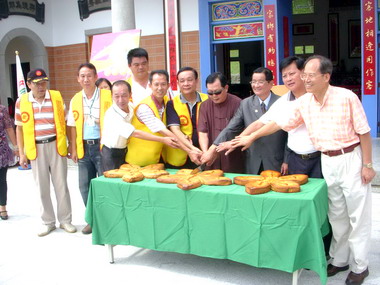 苗栗特色糕餅伴手禮劉鴻政代言行銷(圖)